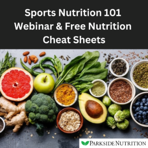 Sports Nutrition Webinar